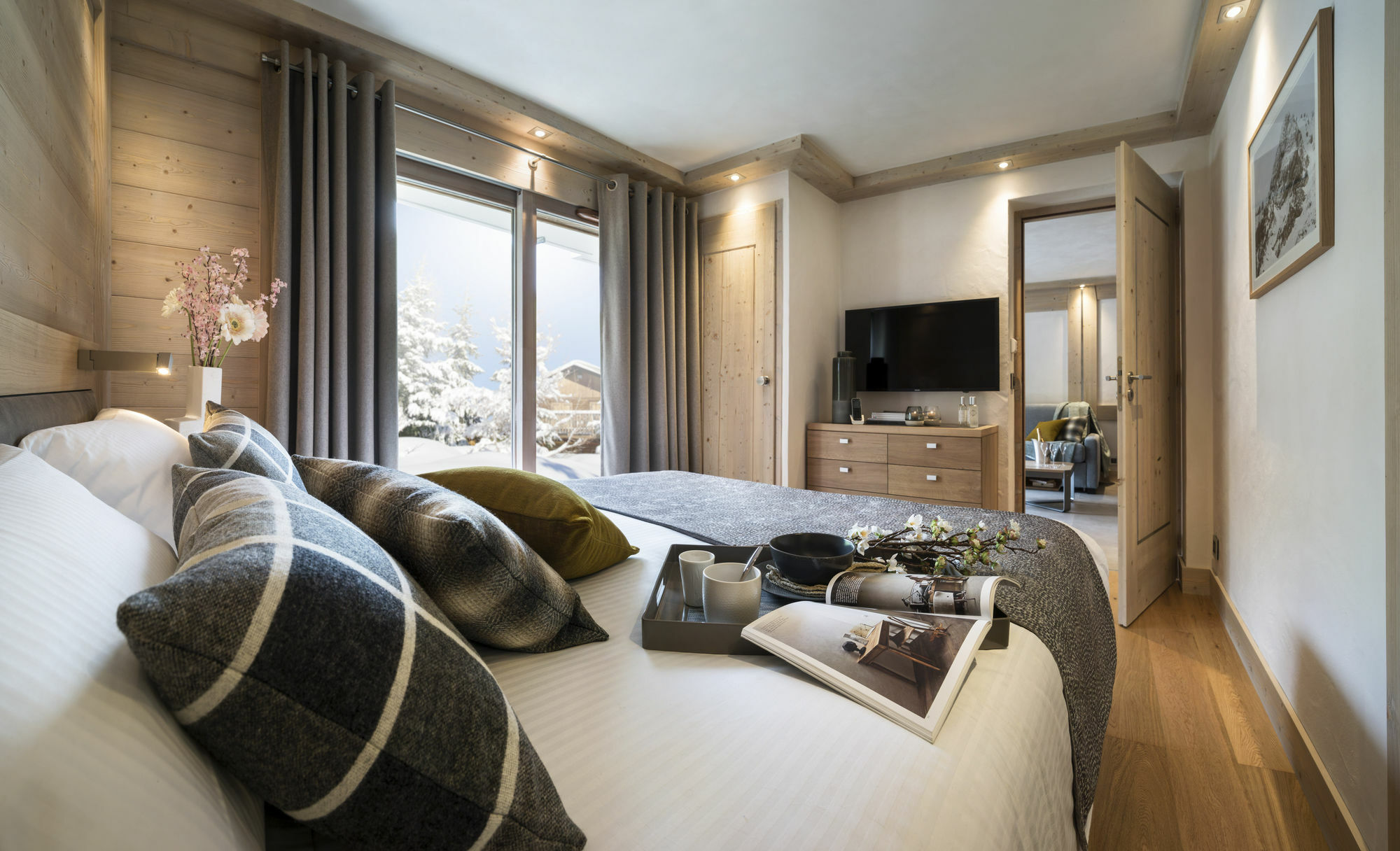 Mgm Hotels & Residences - Residence Le Roc Des Tours Le Grand-Bornand Eksteriør bilde